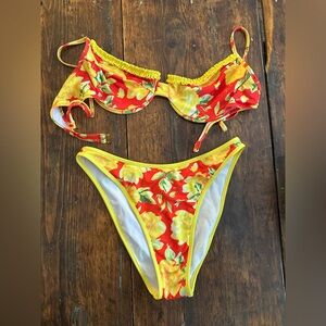 Heavy Manners “Ludlow Street” Bikini Set, Size S/M